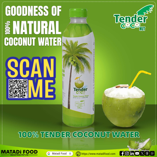 Tender Coconut Water - 1L Bottle